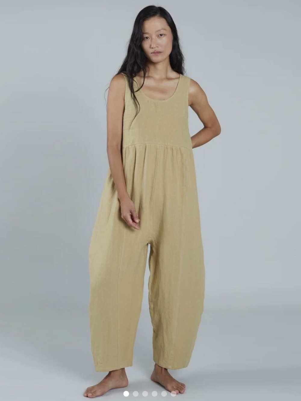 Ilana Kohn Heanna Jumpsuit - Biscuit Tan
